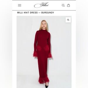 YELLOW THE LABEL — Milli Knit Dress Size XS